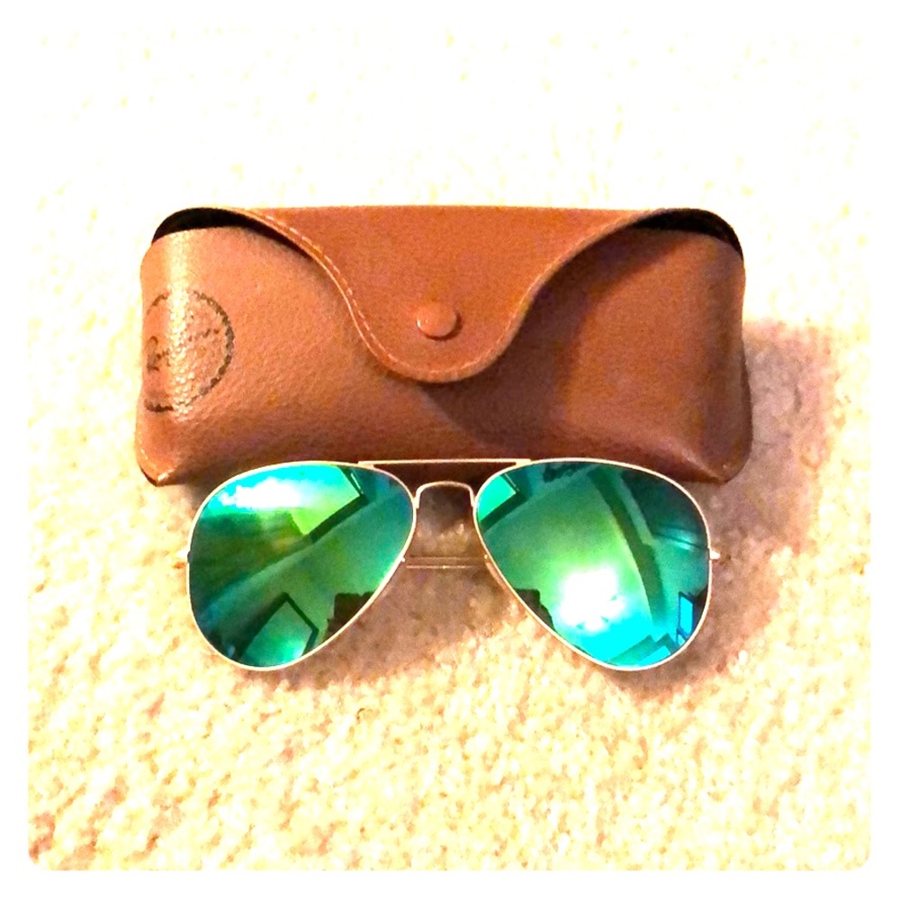 Ray Ban green sunglasses